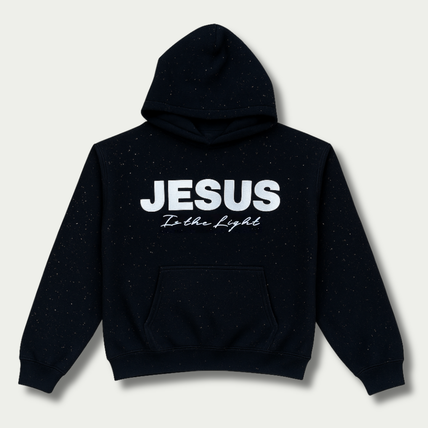 "Jesus Is The Light" Rhinestone Hoodie